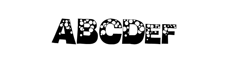 Bubble Man  Free Fonts Download