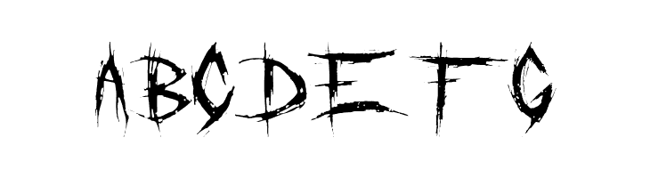 DeadBitch Regular  Free Fonts Download