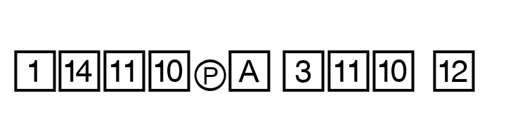 CD Numbers  Free Fonts Download