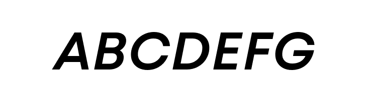 Mont Blanc-Trial SemiBold Italic  Free Fonts Download