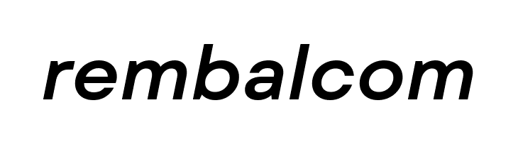 Mont Blanc-Trial SemiBold Italic  Free Fonts Download