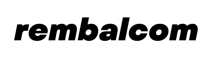 Mont Blanc-Trial Black Italic  Free Fonts Download