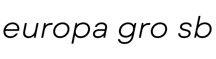 Mont Blanc-Trial Light Italic  Free Fonts Download