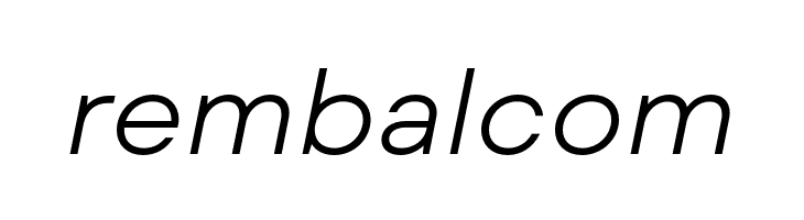 Mont Blanc-Trial Light Italic  Free Fonts Download