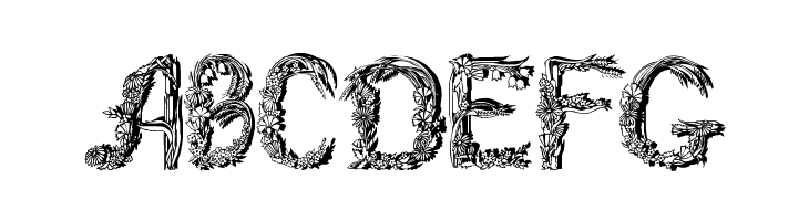 Florabet  Free Fonts Download