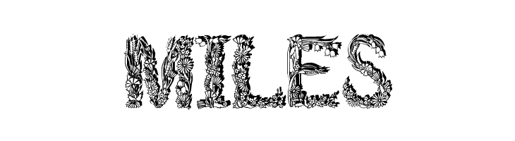 Florabet  Free Fonts Download