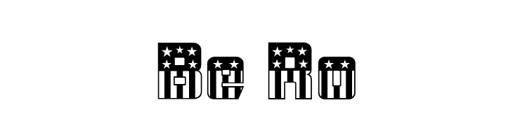 CFB1 American Patriot SOLID 2 Normal  Free Fonts Download