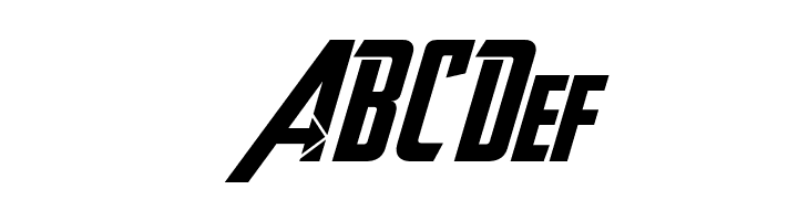 Avengeance Heroic Avenger Bold  Free Fonts Download
