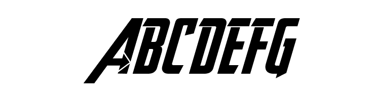 Avengeance Heroic Avenger Normal  Free Fonts Download