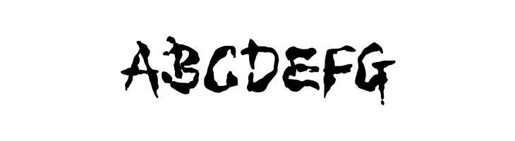 WILD3 Infected Hurt Normal  Free Fonts Download