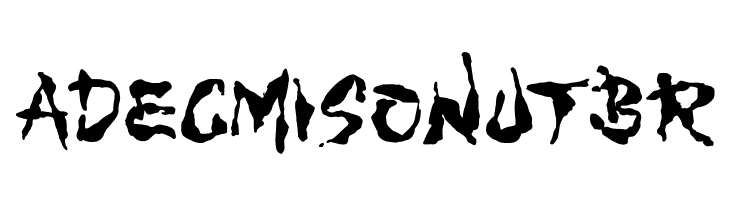 WILD3 Infected Hurt Normal  Free Fonts Download