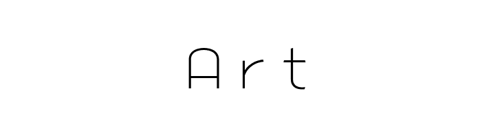 ARB-218 Neon Blunt MAR-50 Bold  Free Fonts Download