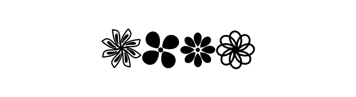 Flowery  Free Fonts Download