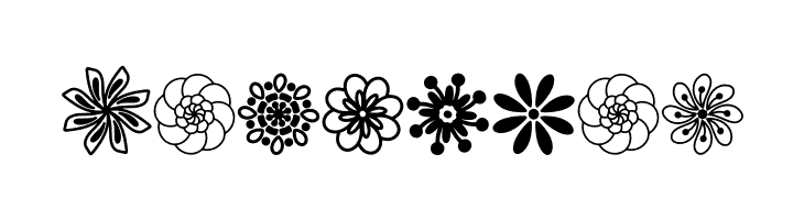 Flowery  Free Fonts Download