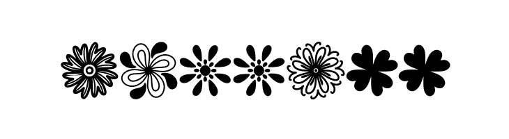 Flowery  Free Fonts Download