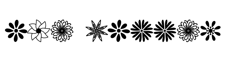 Flowery  Free Fonts Download