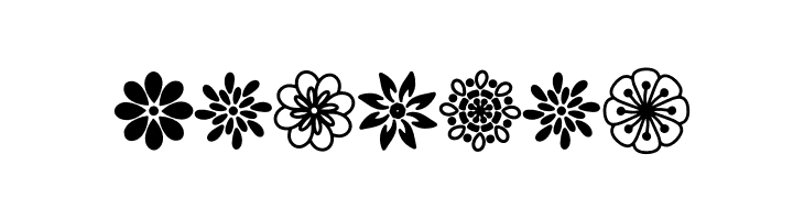 Flowery  Free Fonts Download