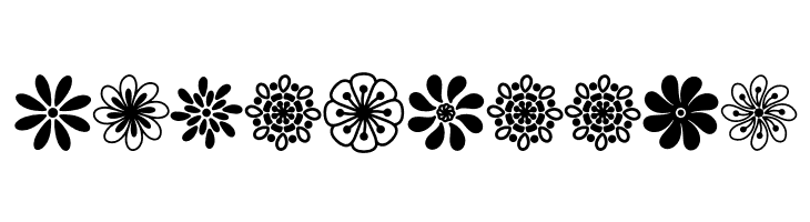 Flowery  Free Fonts Download