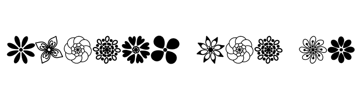 Flowery  Free Fonts Download