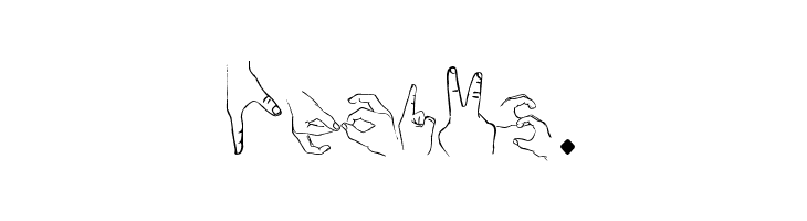 Handstand  Free Fonts Download