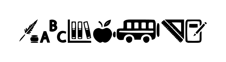 School  Free Fonts Download