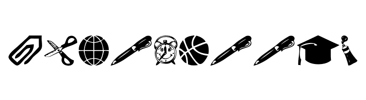 School  Free Fonts Download