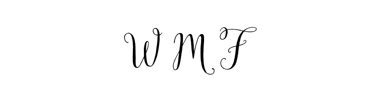 Mulberry Script  Free Fonts Download