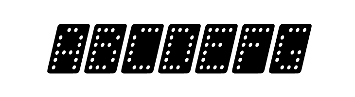 Domino normal kursiv  Free Fonts Download