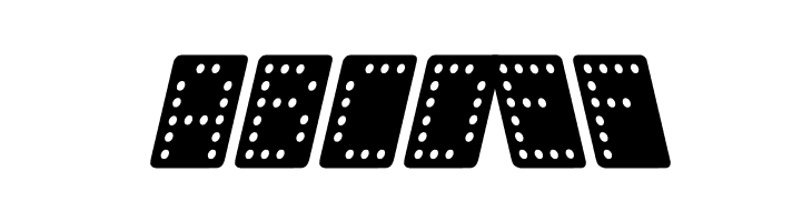 Domino normal kursiv  Free Fonts Download