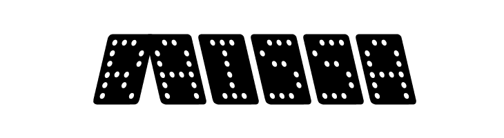 Domino normal kursiv  Free Fonts Download