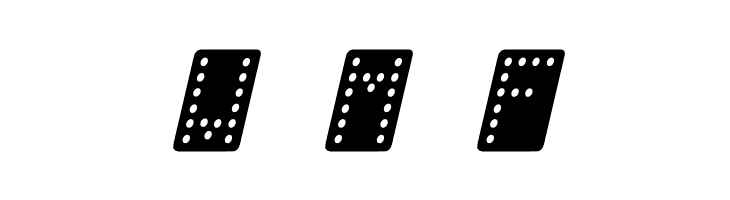 Domino normal kursiv  Free Fonts Download