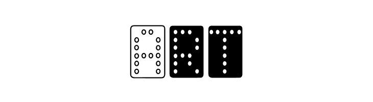 Domino normal  Free Fonts Download