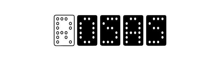 Domino normal  Free Fonts Download