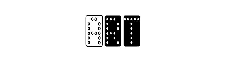 Domino smal  Free Fonts Download