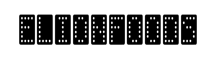 Domino smal  Free Fonts Download