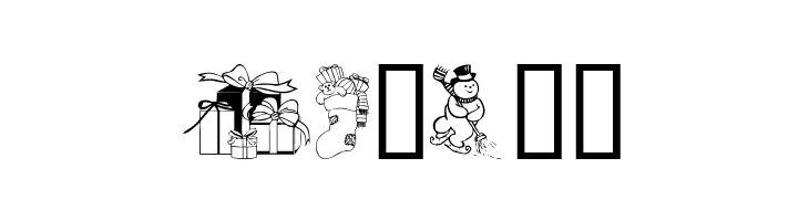 Xmas Clipart  Free Fonts Download