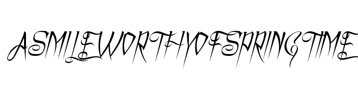 A Charming Font Italic  Free Fonts Download