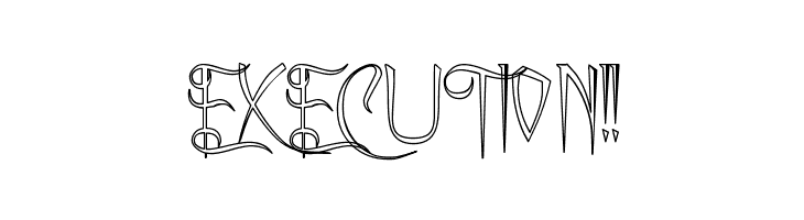 A Charming Font Outline  Free Fonts Download