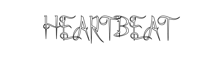 A Charming Font Outline  Free Fonts Download