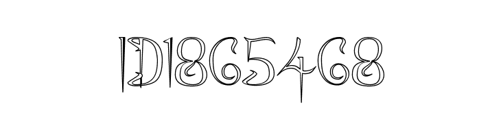 A Charming Font Outline  Free Fonts Download