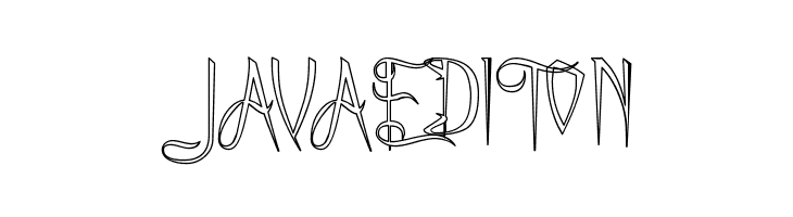 A Charming Font Outline  Free Fonts Download