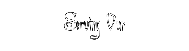 A Charming Font Outline  Free Fonts Download