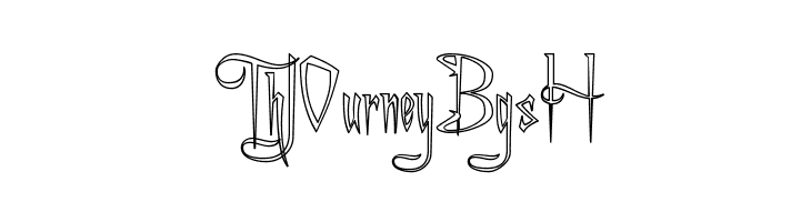 A Charming Font Outline  Free Fonts Download