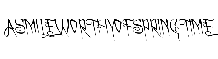 A Charming Font Leftleaning  Free Fonts Download