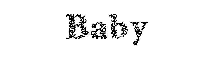 a Morris line  Free Fonts Download