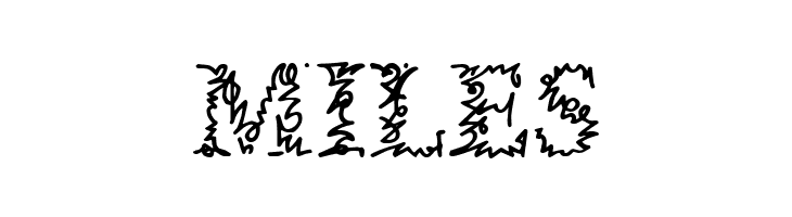 a Morris line  Free Fonts Download