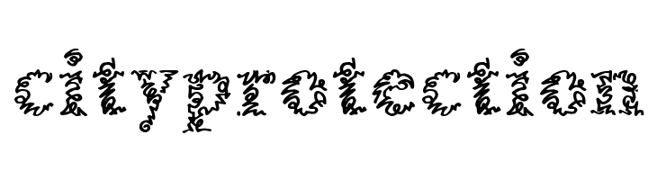 a Morris line  Free Fonts Download