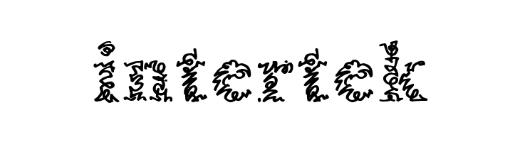 a Morris line  Free Fonts Download