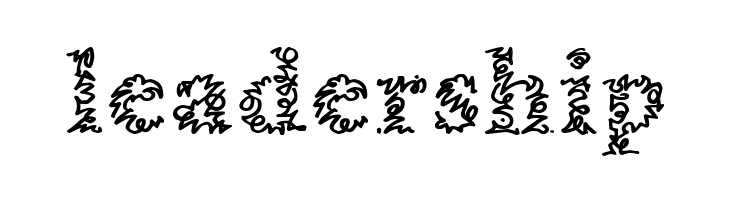 a Morris line  Free Fonts Download