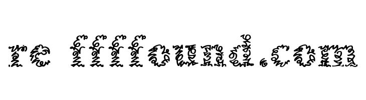 a Morris line  Free Fonts Download